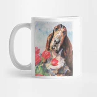 Valentine Basset Mug